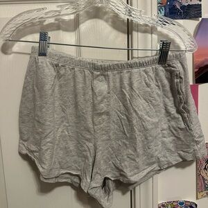 Gray Women's Sleep Shorts